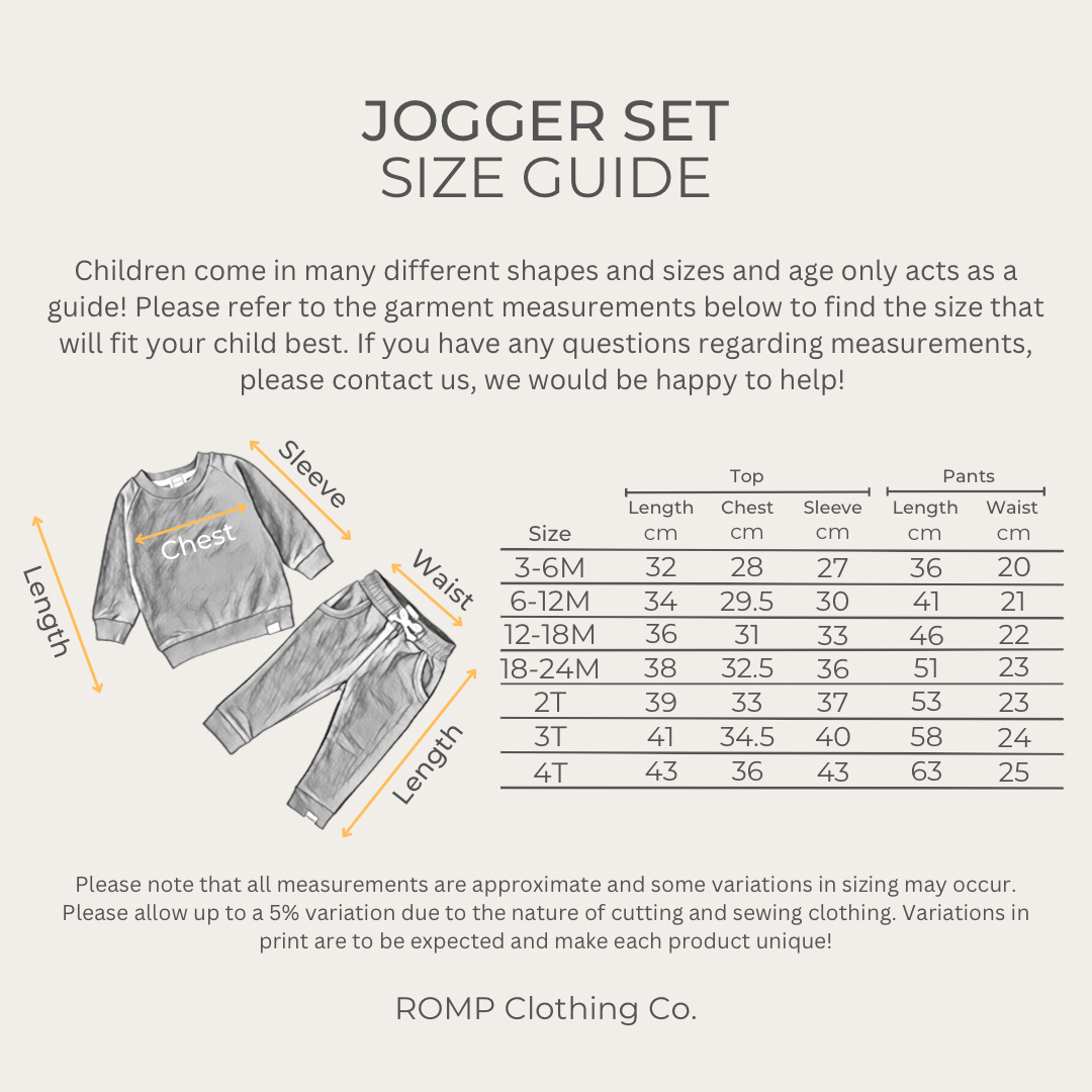 Jogger Set - Redwood