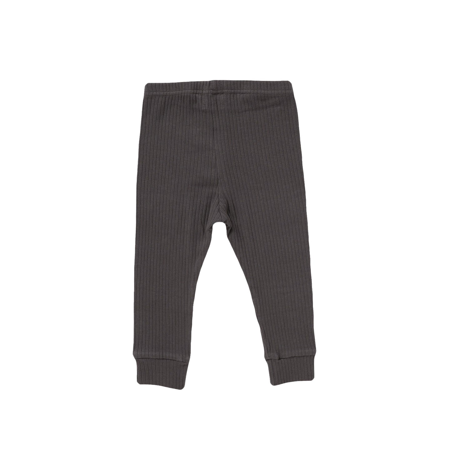 Ribbed Leggings - Graphite