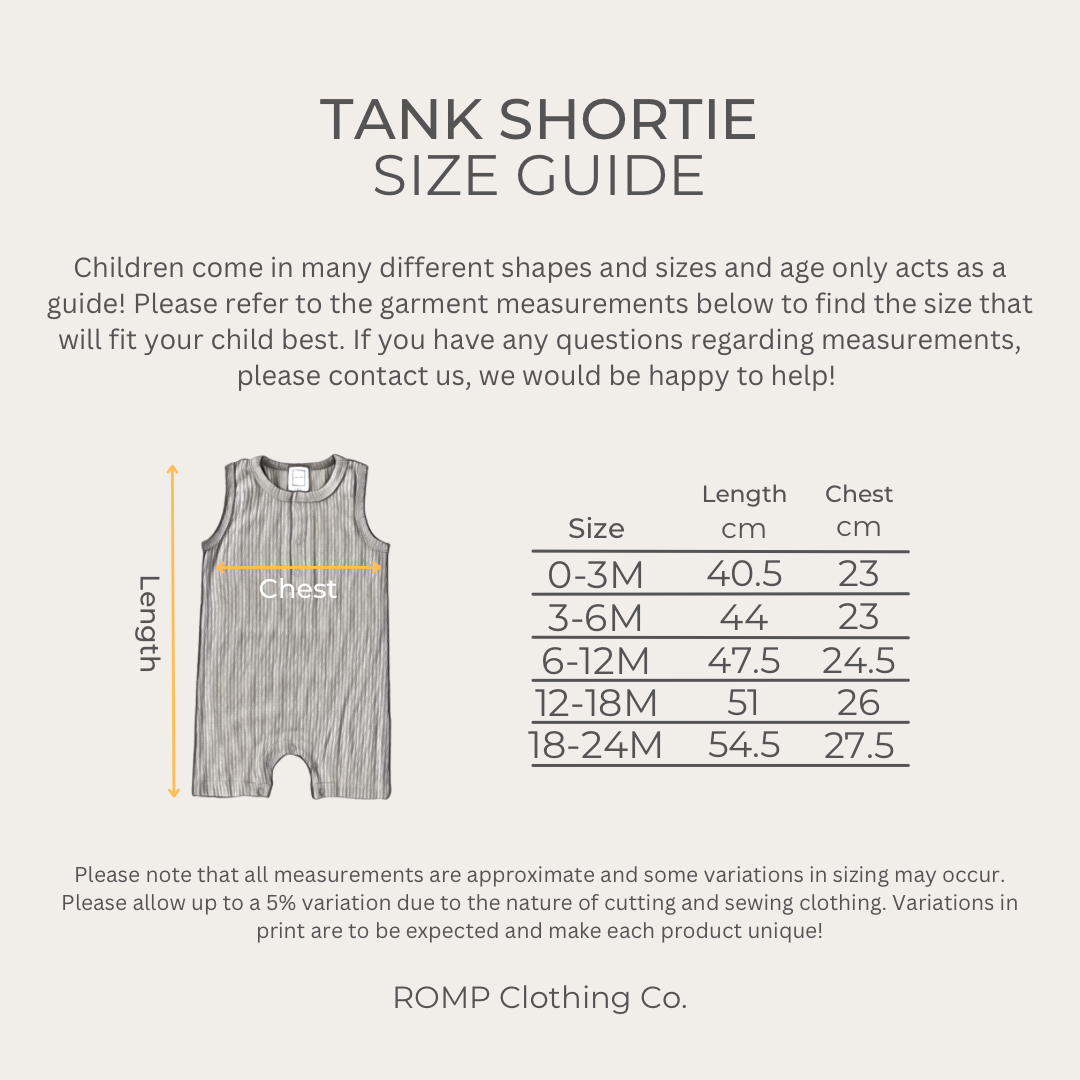 Tank Shortie - Forest