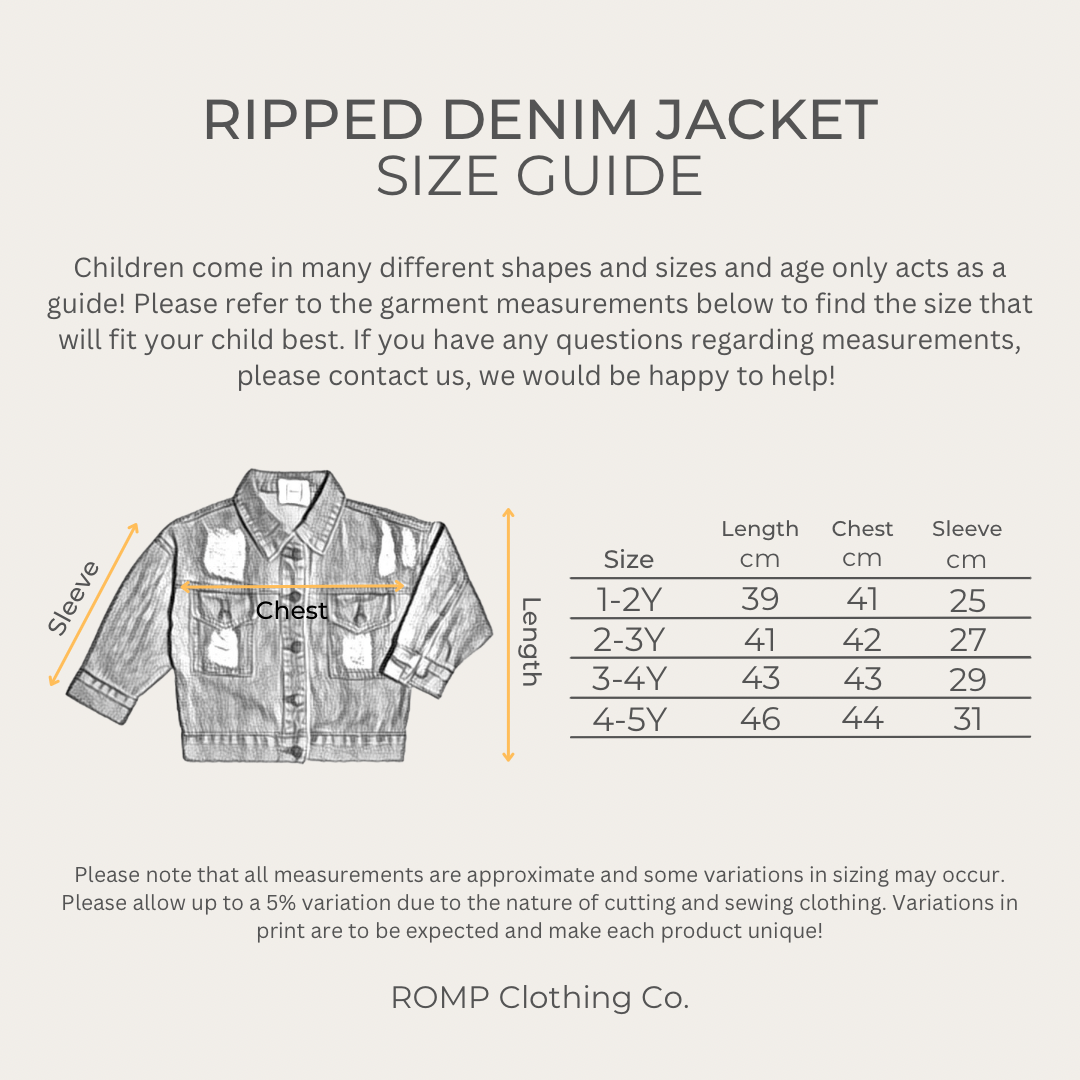 Ripped Denim Jacket