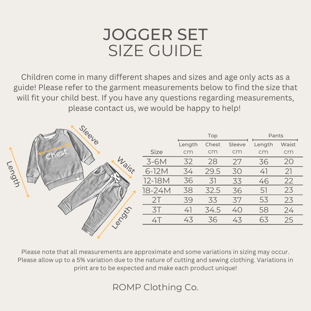 Jogger Set - Oat