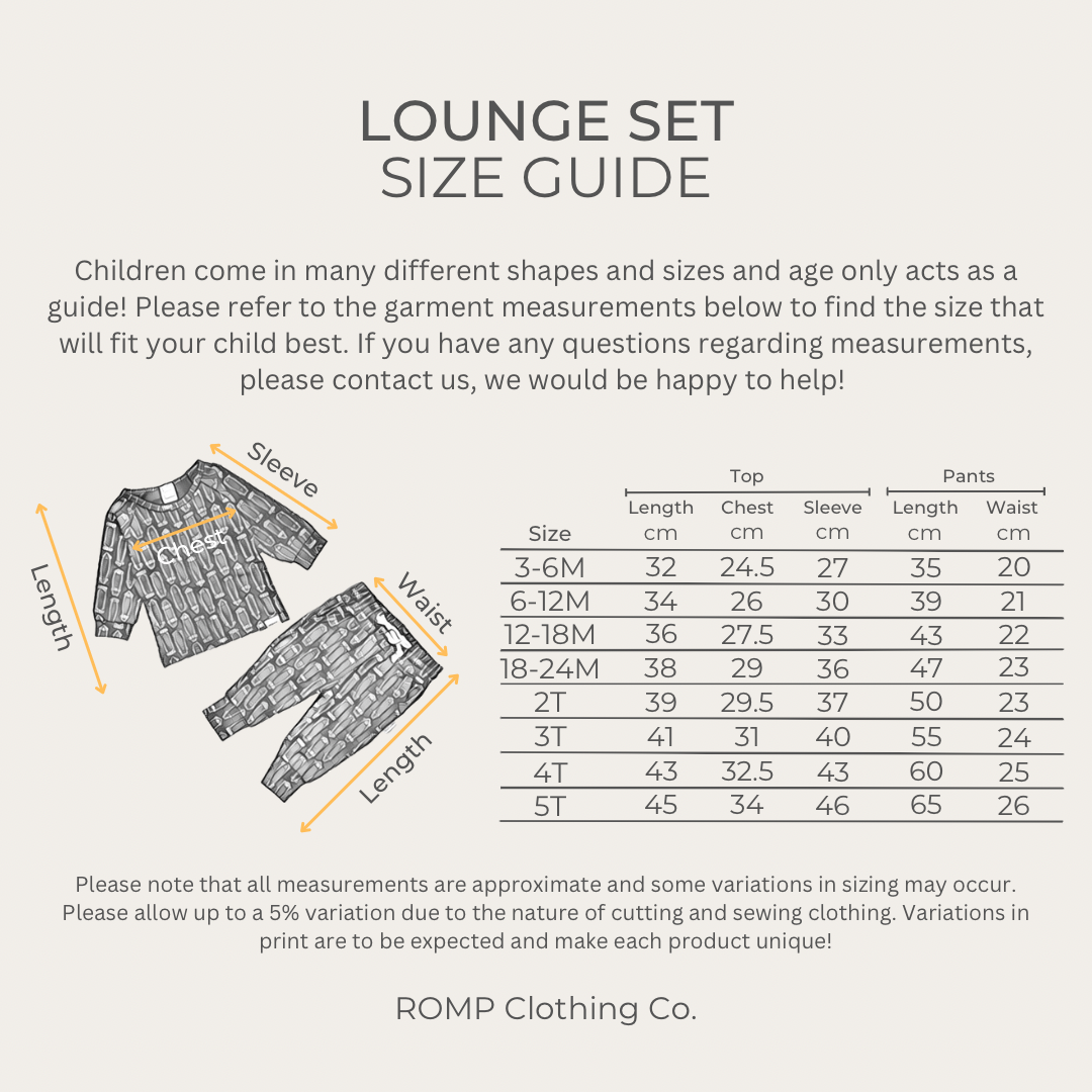 Lounge Set - Skateboards