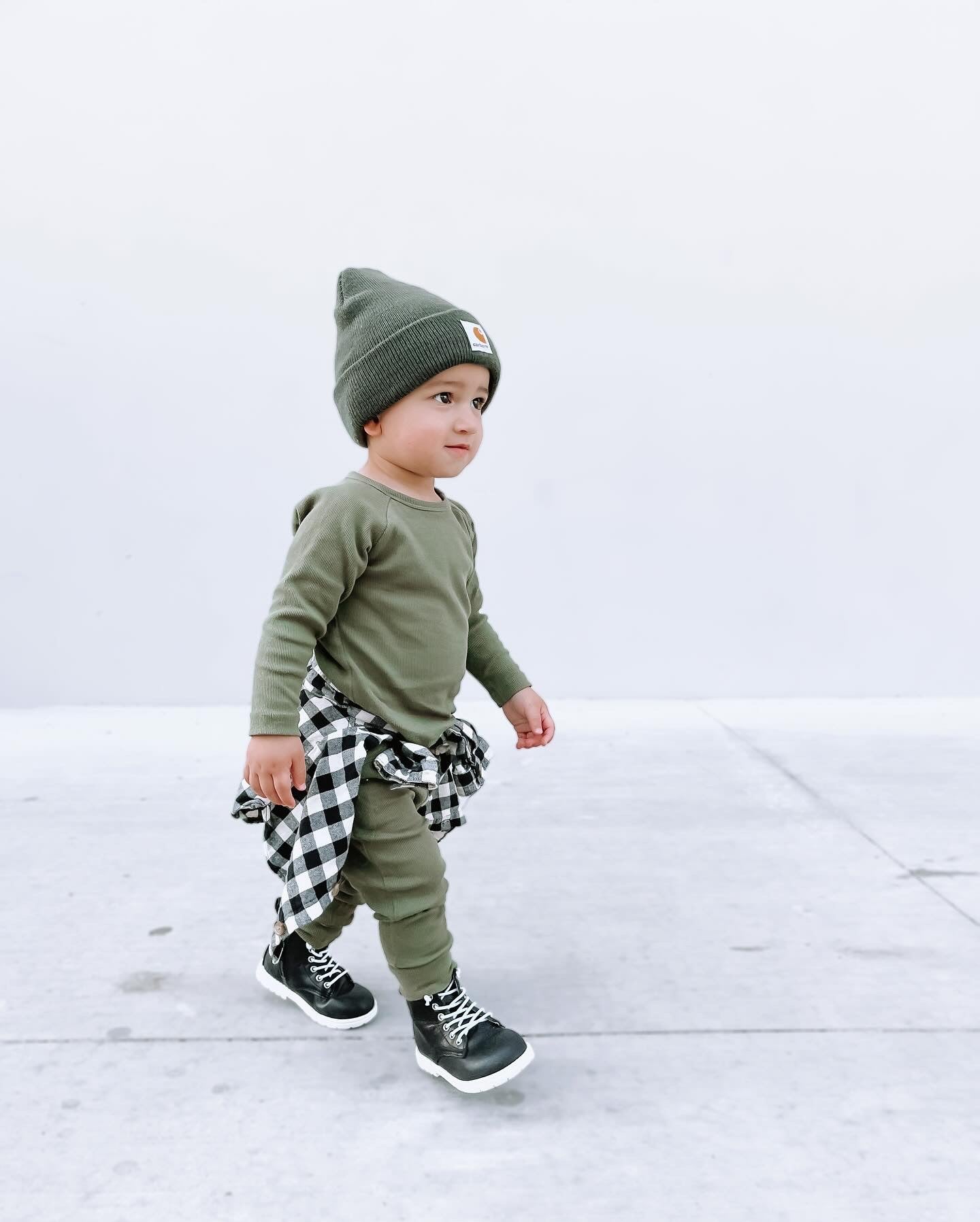 Ribbed Lounge Set - Juniper