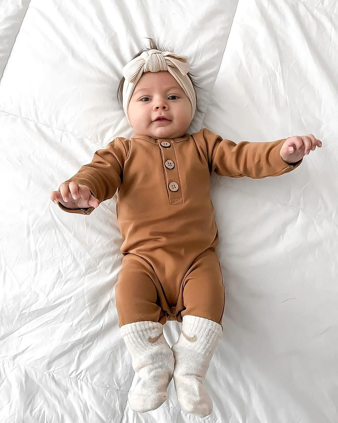 Henley Romper 2-Pack - Cedar/Spruce