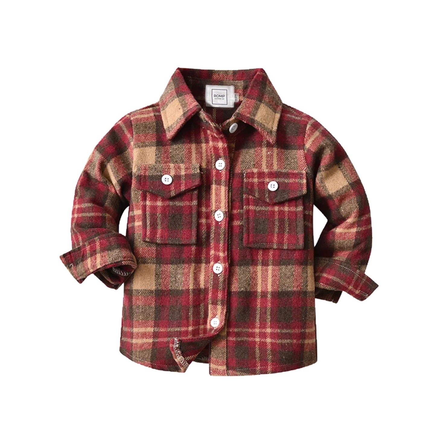 Flannel - Red/Brown