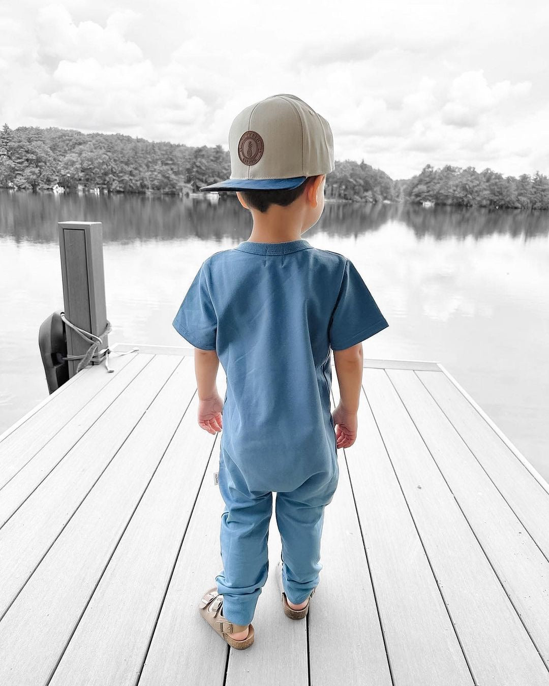 Jumpsuit - Short Sleeve - Cove