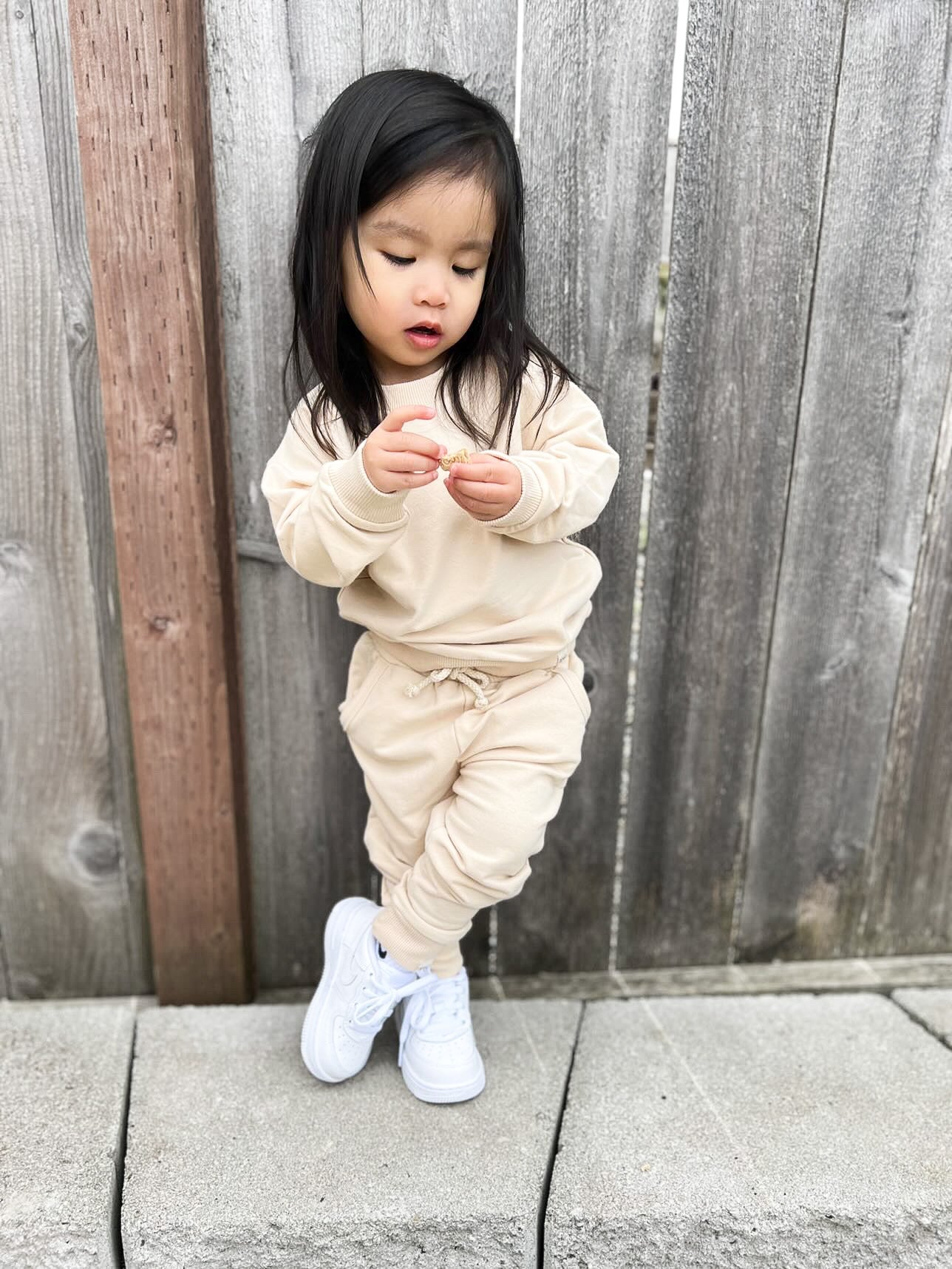 Jogger Set - Oat