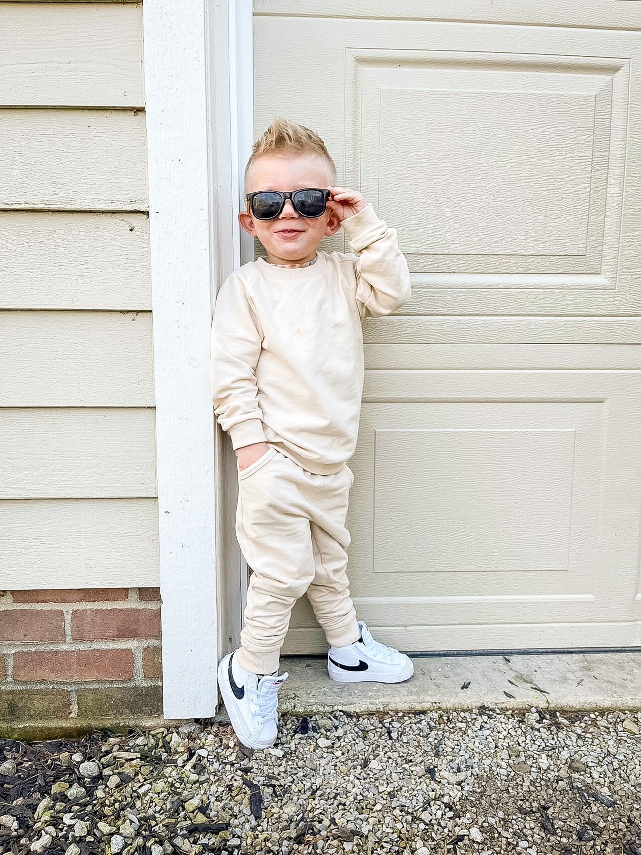 Jogger Set - Oat
