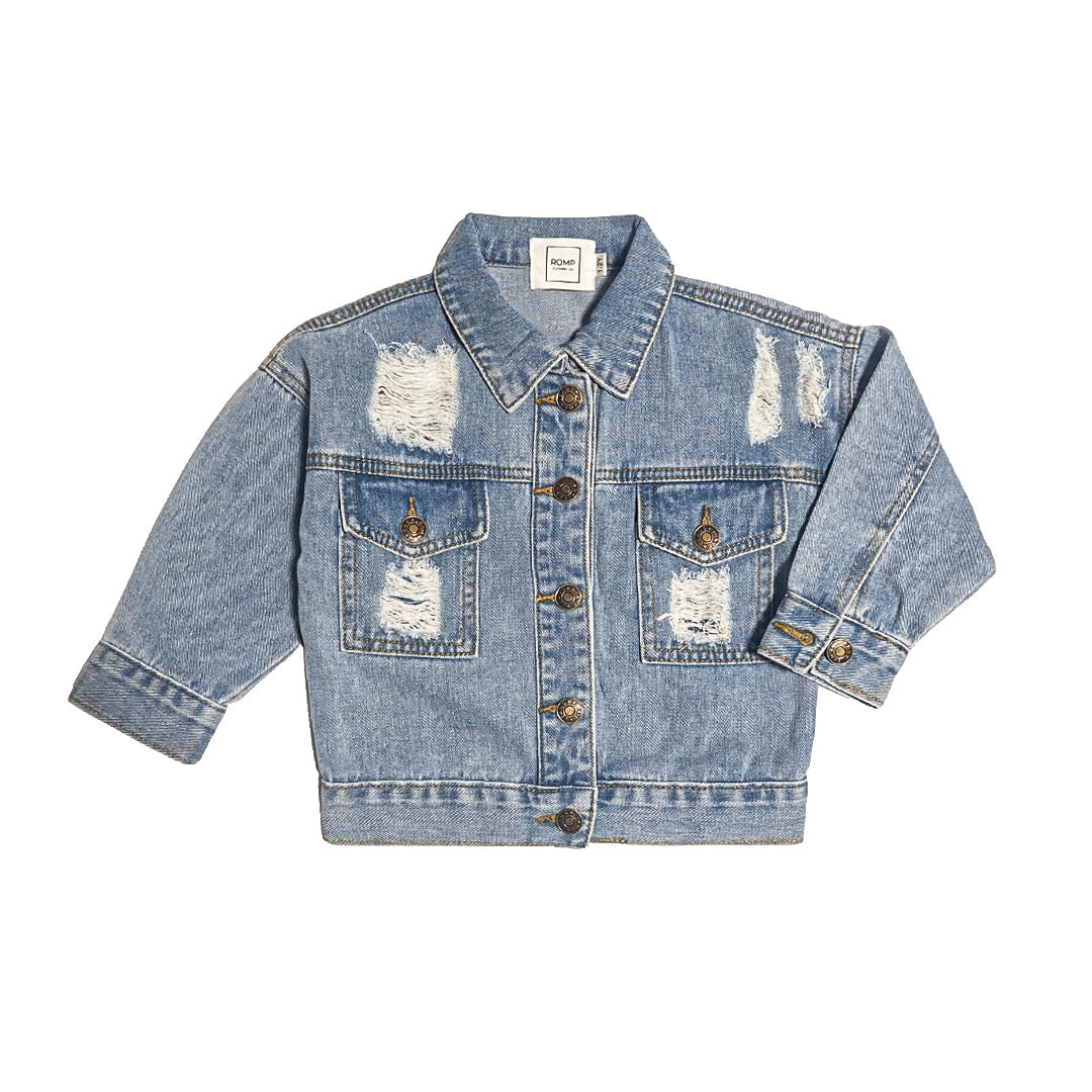 Ripped Denim Jacket