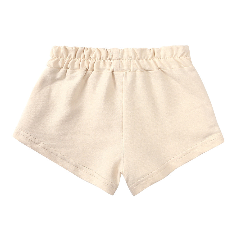 Pullover Shorts Set - Cream